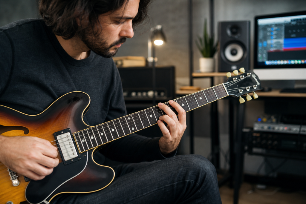 Use Guide Tones to Connect Guitar Chords Smoothly — Harniciuk Sonic